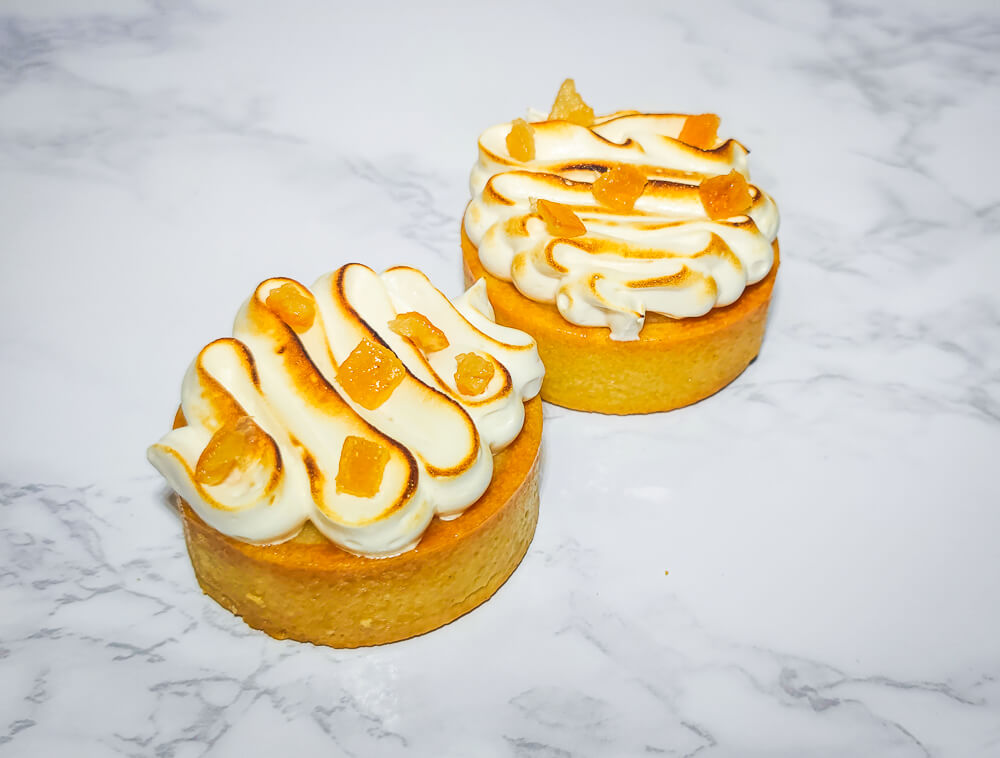 Lemon-honey meringue